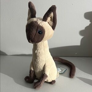 Jellycat iris siamese cat (retired)